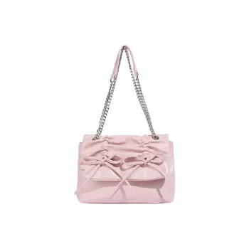 HAWA Artificial Leather Messenger Bag Tote Shoulder Bag Women's Pink/Black/White