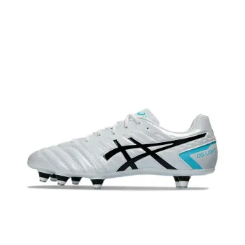 Asics DS LIGHT SG Metal Long Studs Slip Resistant Soccer Shoes Men's White Black Blue