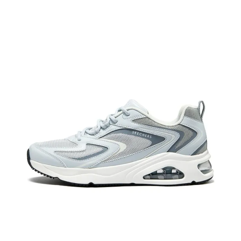 Skechers Street Quick Dry Low Top Casual Running Shoes Men's Blue Gray-0