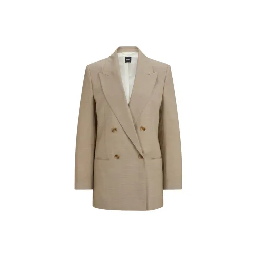 HUGO BOSS Business Suits Women's Beige