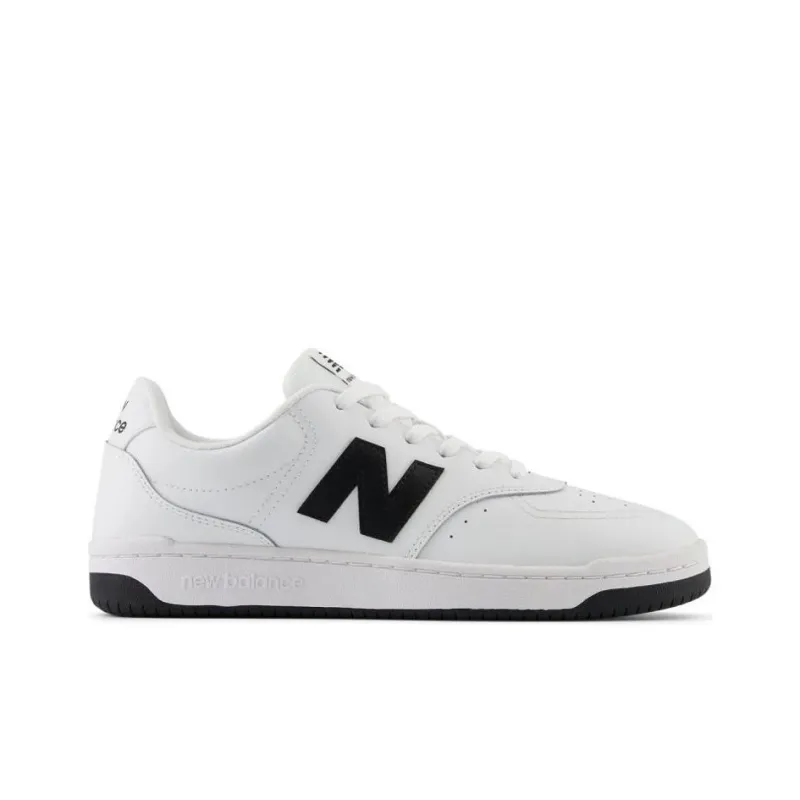 New Balance BB80 Cushioning, Wear Resistant Low Top Skateboard Shoes Unisex White-1