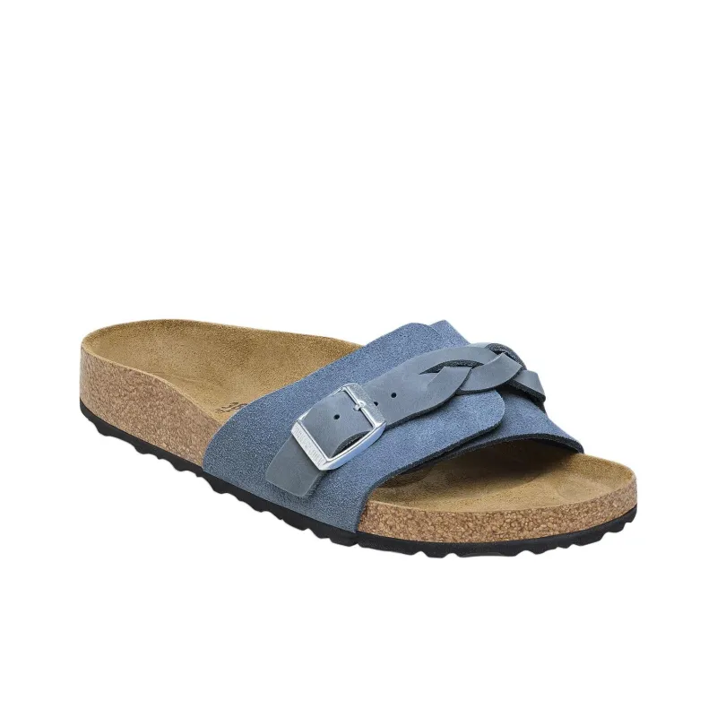 Birkenstock Braided-strap Leather Sandals-1