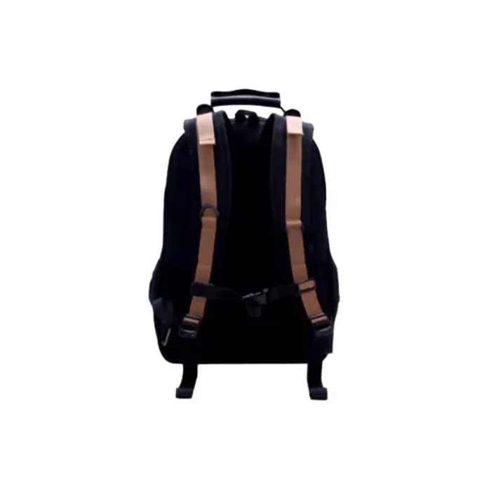 FREQUENTFLYER Nylon Backpack Large Size Unisex Neon Yellow-2
