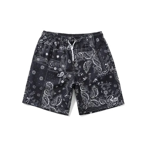 GAILANG Beach Shorts Men Black