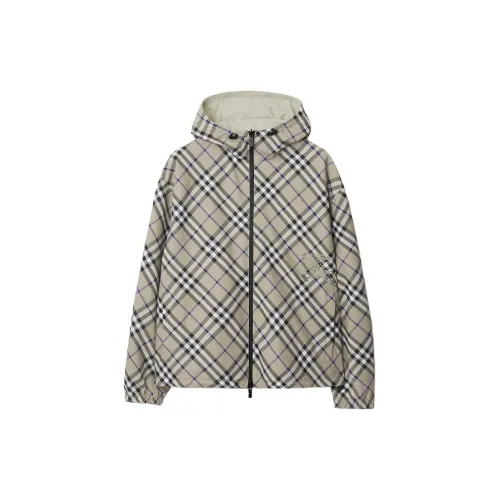 Burberry Jackets Men Moss Green