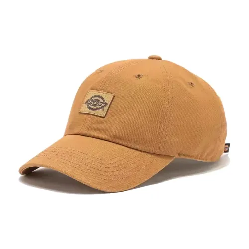 Dickies Canvas Baseball Caps Unisex Brown