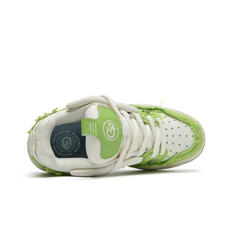 Isolated Manufacturing Coverage Slip-Resistant Breathable Low-Top Skateboard Shoes Unisex-22