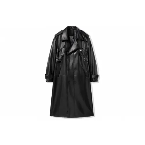 FORHUG Trench Coats Unisex