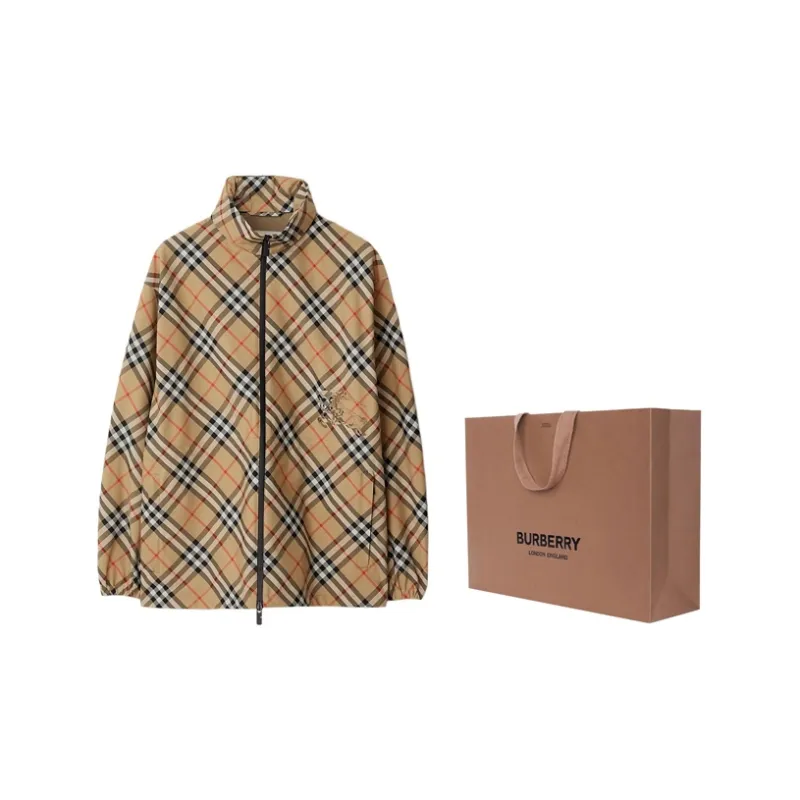 Burberry SS24 Jackets Coats Men's Sand-2