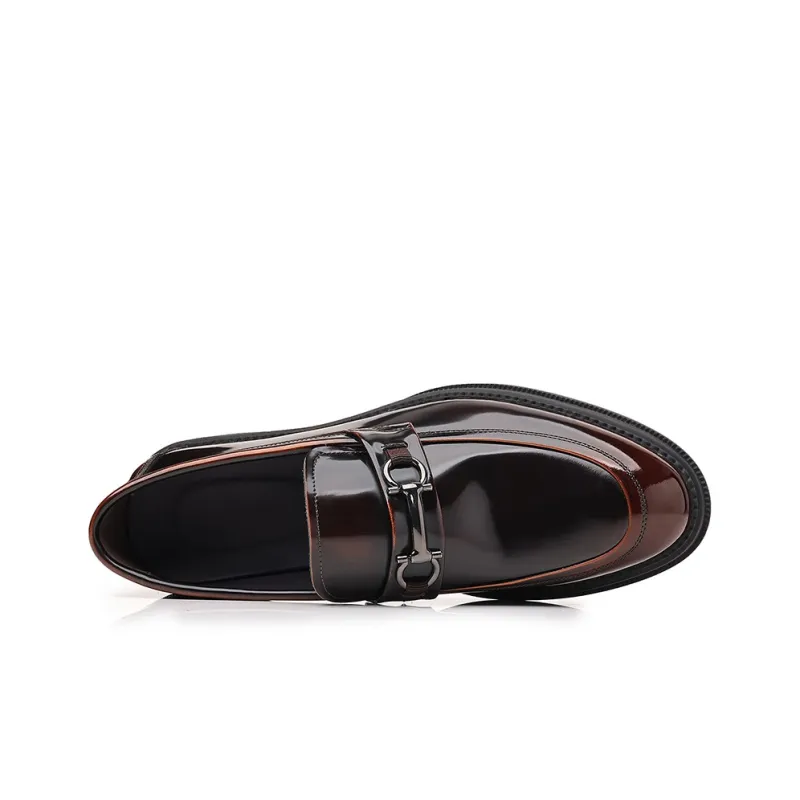 LUOMAIKE Dress Shoes Men Low Top Black, Brown-7