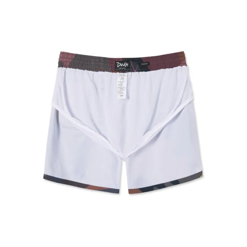 DUNKELVOLK Beach Shorts Men's Olive Brown-2