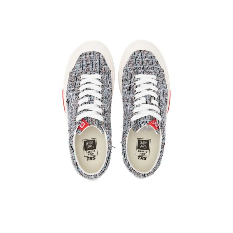 BOBBIE BURNS Lightweight Support Low-Top Skateboard Shoes Women's Gray-4