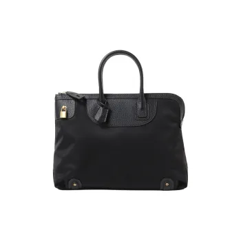Beams TOFF&LOADSTONE Collaboration Nylon Handbags Briefcases Men's Black