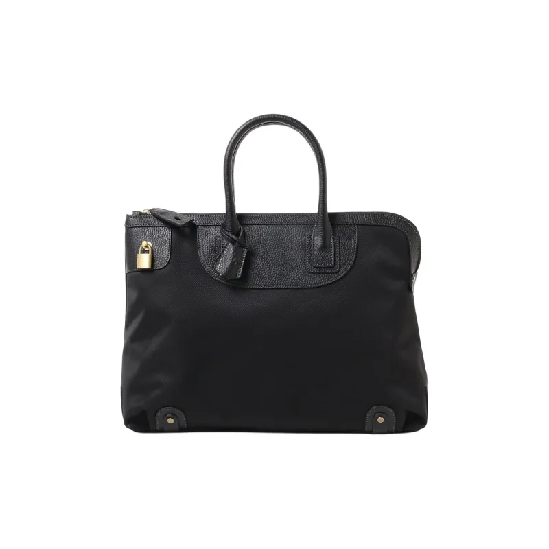 Beams TOFF&LOADSTONE Collaboration Nylon Handbag Briefcase Men's Black-0