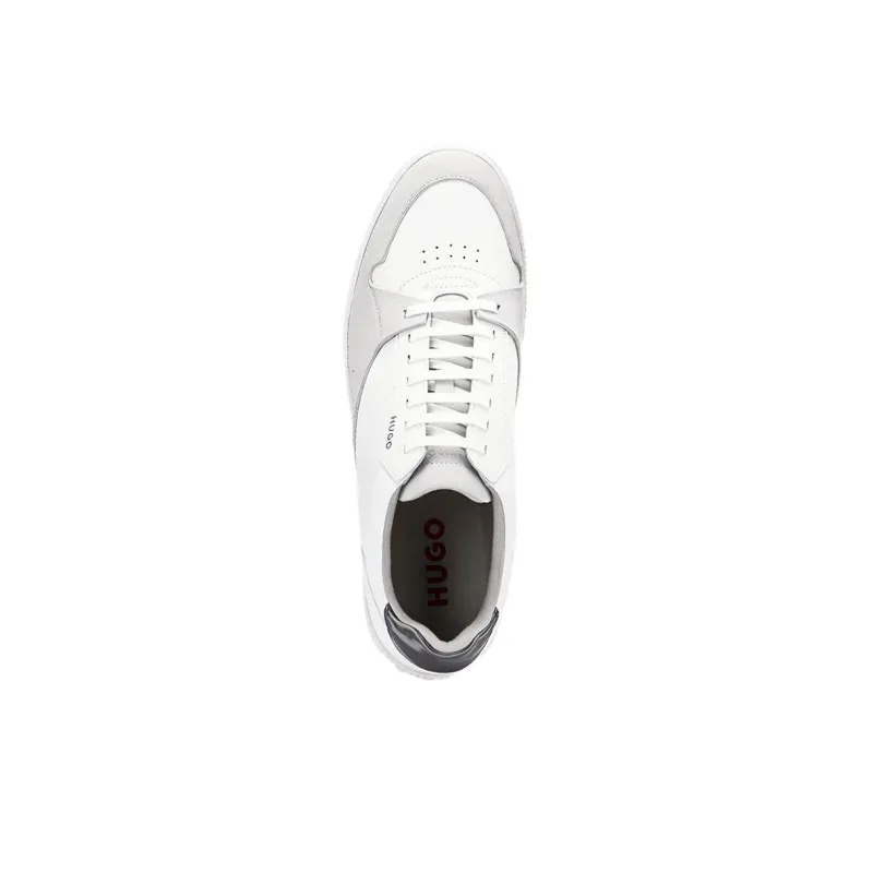 HUGO BOSS Wear-Resistant Low-Top Skateboard Shoes Men's White-2