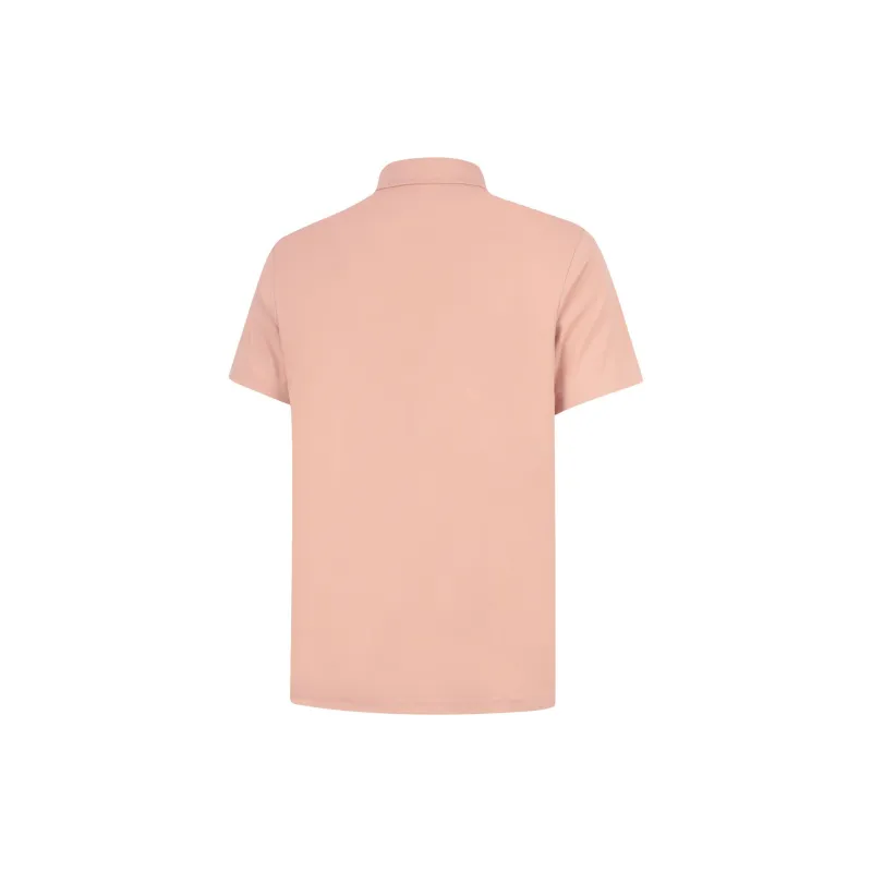 LiNing Polo Shirt Men's New Mist Rose Pink-1