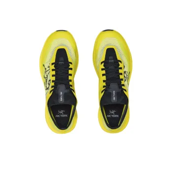 Arcteryx SYLAN Anti Slip Wear Resistant Low Top Running Shoes Men's Yellow