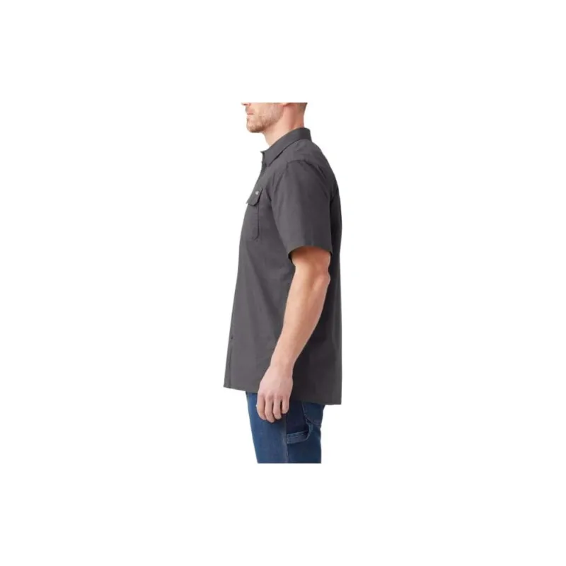 Dickies Short Sleeve Ripstop Work Shirt Men's Gray-2