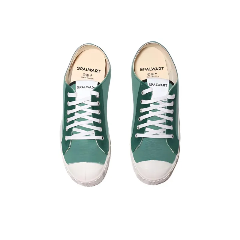 SPALWART Low Top Canvas Shoes Unisex Green-4