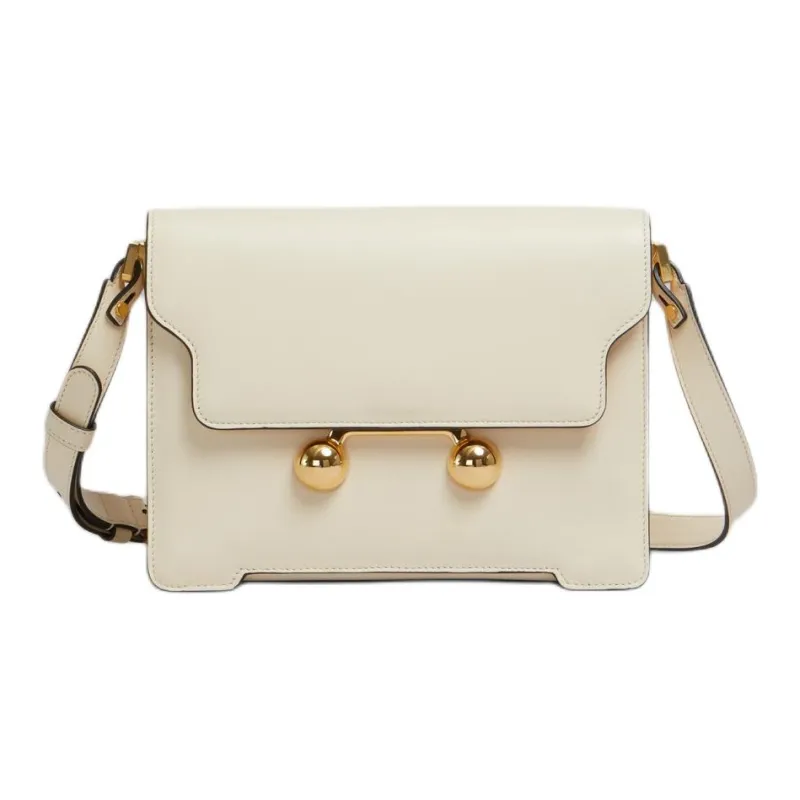 MARNI Trunkaroo Foldover Top Medium Shoulder Bag-0