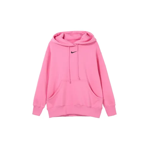 Nike Sportswear Phoenix Fleece Sweatshirts Women's Playful Pink