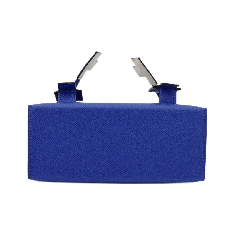HERMES Kelly Doll Epsom Calfskin Millennium Doll Shoulder Bag Crossbody Bag Handbag Women's Royal Blue-5