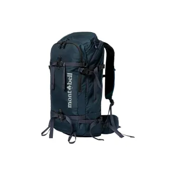 MONTBELL Nylon Outdoor Mountaineering Bag Backpack Regular Unisex Marine Blue