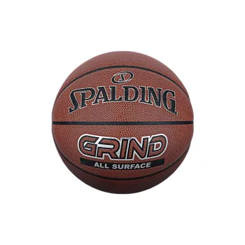 SPALDING PU Basketball Black Brown Size 7 Ball Training Unisex