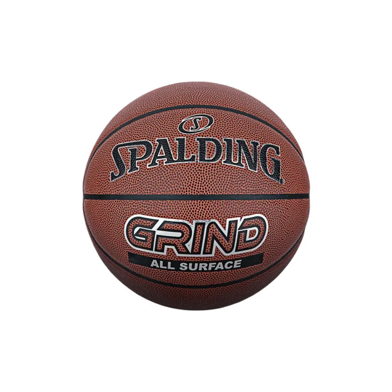 SPALDING PU Basketball Black Brown Size 7 Ball Training Unisex-0