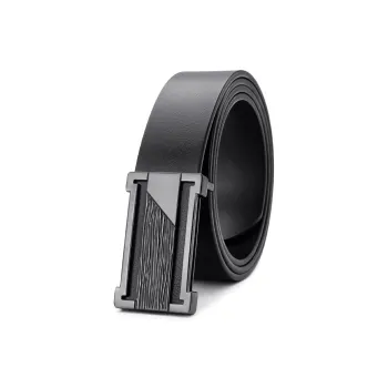 Cows Reign Single Layer Top Grain Cow Leather Leather Belts Men's Width 3.4cm
