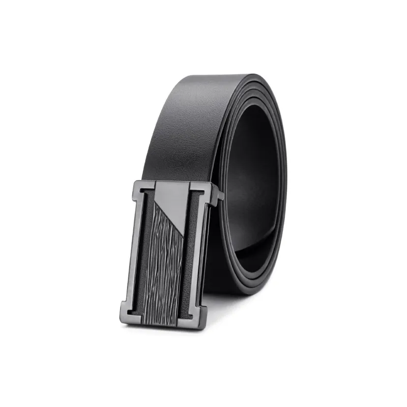 Cows Reign Single Layer Top Grain Cow Leather Leather Belts Men's Width 3.4cm-0