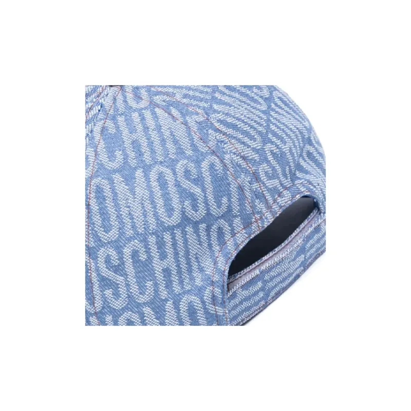 MOSCHINO Kids Logo jacquard Two tone Baseball Cap-2
