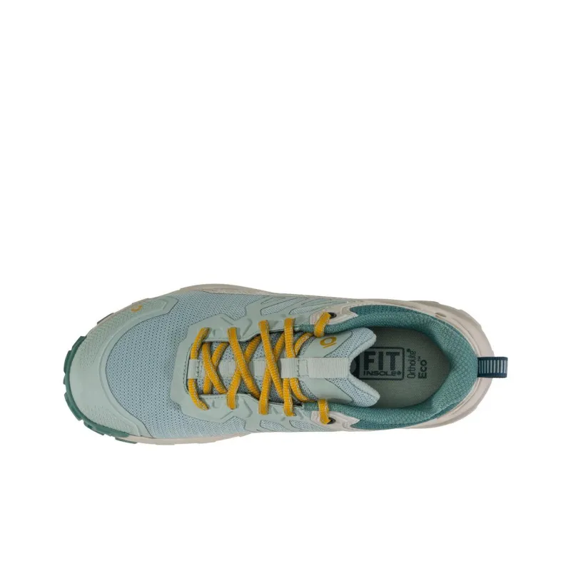 Oboz Footwear Katabatic Shock-absorbing And Waterproof Low-Top Outdoor Shoes Women's Blue Gray-3