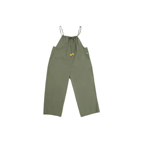 Cloud Factory Overalls Women's Army Green