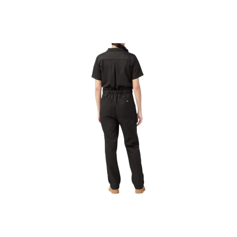 Dickies FLEX Cooling Short Sleeve Coveralls Jumpsuit Women's Black-1