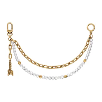 LOUIS VUITTON Metal Bag Strap Women's Gold