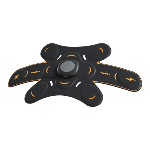 SmartVK Abs Stimulator Patches Black Unisex Abdominal Muscle Training
