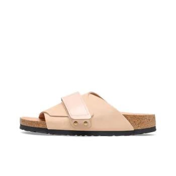 Birkenstock Kyoto Nubuck Leather Slides Women's
