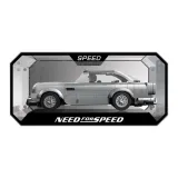 Black Silver Mirror Background Style (Building Blocks Not Included)