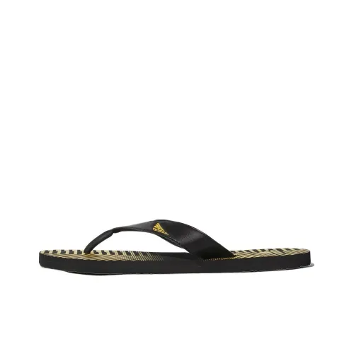 Adidas Slide Slippers Men Black/Yellow