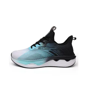 Camssoo Low Top Outdoor Shoes Men's Black Blue