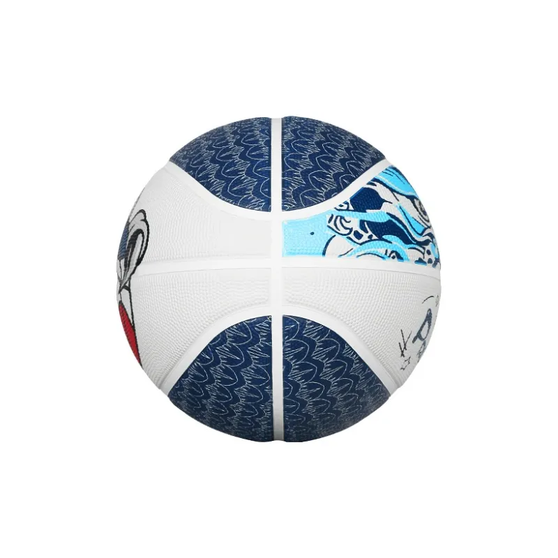 ProSelect Rubber Basketball Azure Dragon Color Size 5 Training Kids'-2