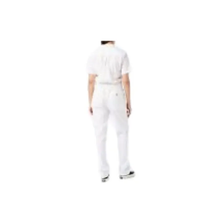 Dickies Flex Cooling Short Sleeve Coveralls Jumpsuit Women's White-1