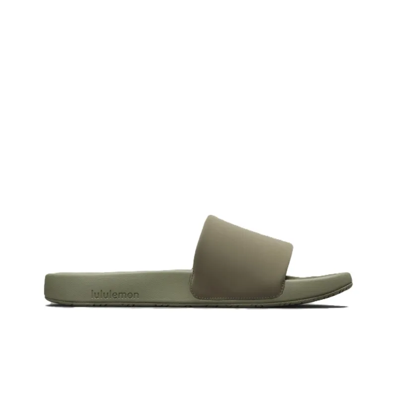 Lululemon Restfeel Slide Slip Resistant Slide Slippers Men's Green-1