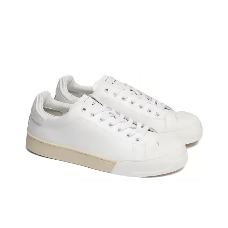 MARNI Logo Debossed Low Top Sneakers-2