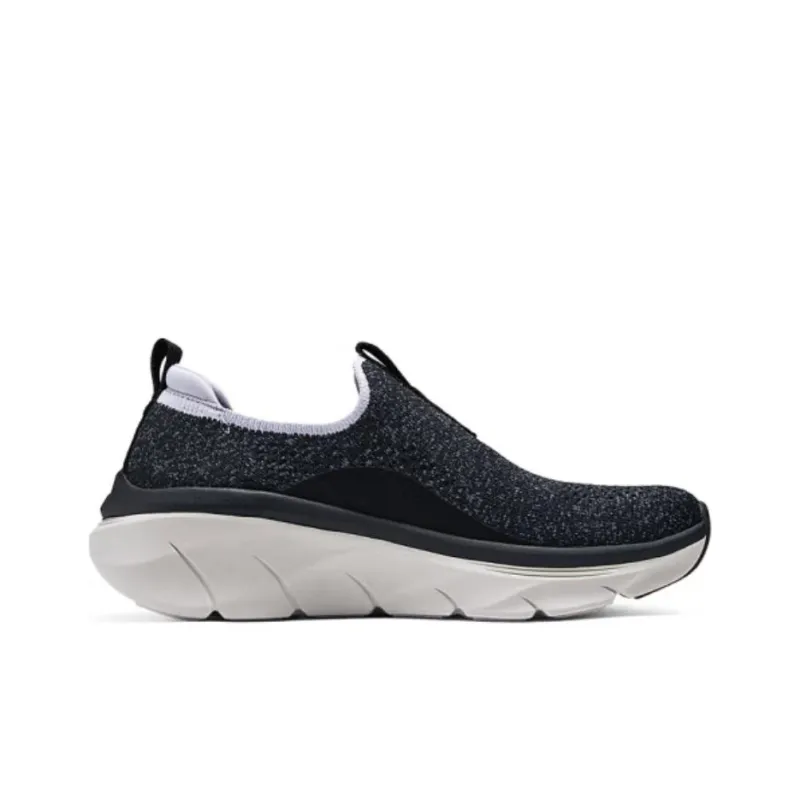 Skechers Sport Cushioning Wear Resistant Low Top Running Shoes Women's Black Purple-1