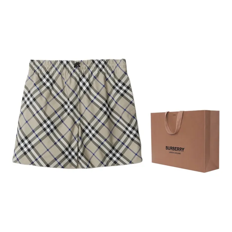 Burberry SS24 Casual Shorts Women's Moss Green-2