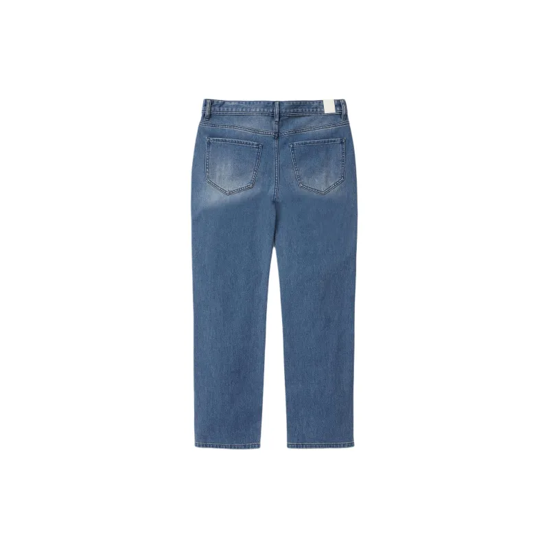 KOLON SPORT Regular Fit Medium Denim Pants Jeans Men's Blue-1