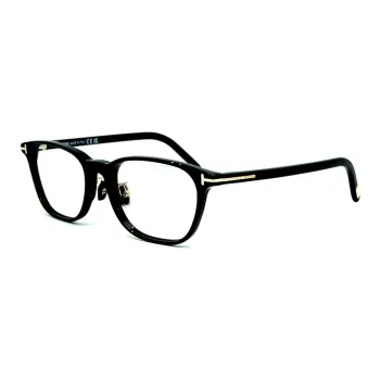 TOM FORD Plastic Rectangular Eyeglass Frames Unisex Black
