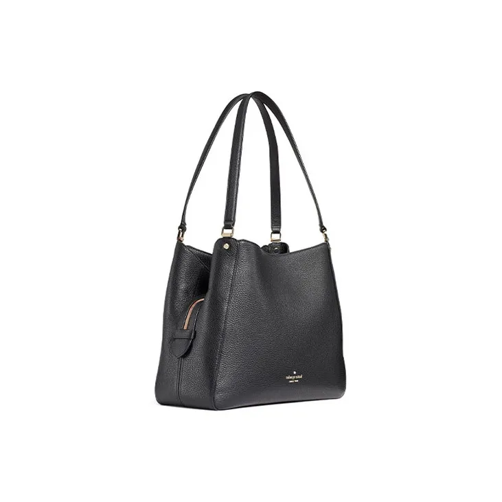 Kate Spade Leila Cow Leather Handbag Medium Size Women's Black-1